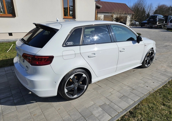 Audi A3 cena 43900 przebieg: 257000, rok produkcji 2015 z Zamość małe 326